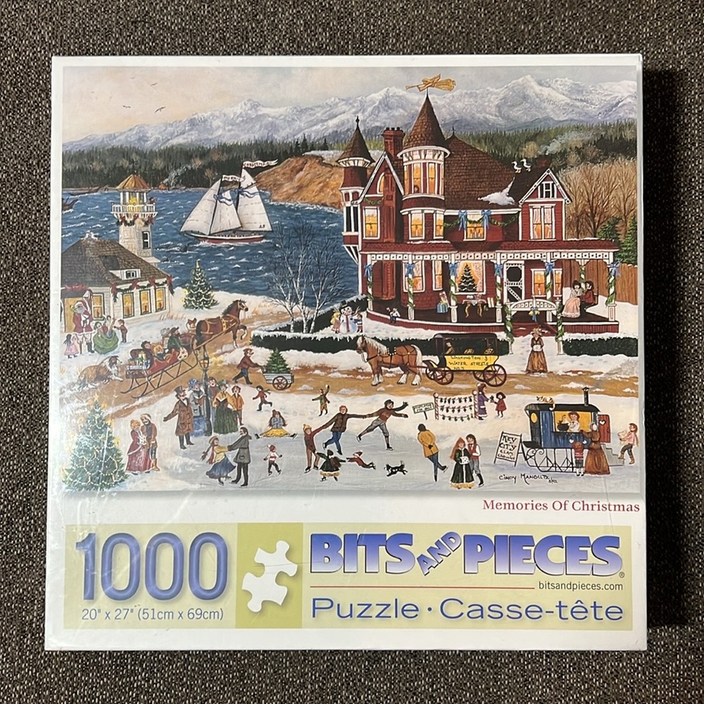 Bits And Pieces Memories Of Christmas Puzzle NWT